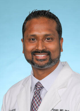 Portrait of Sidharth V. Puram, MD, PhD, FACS